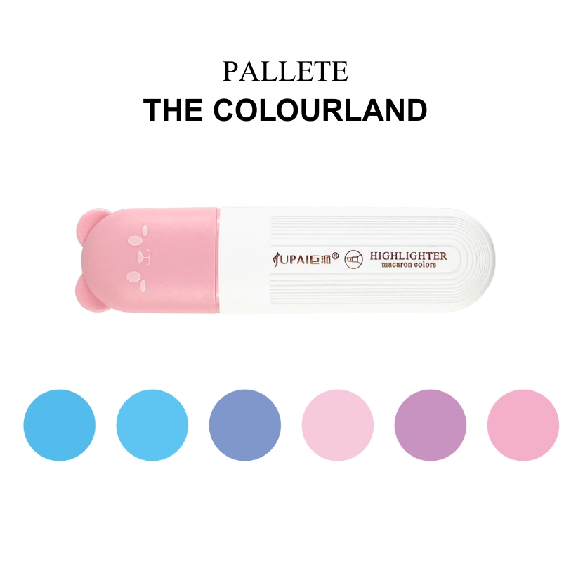 Eye-Friendly Colored Soft Tip Fluorescent Marker Pens, Pastel Macaron Color Highlighter Pens For Journaling,For School Supplies,Back To School