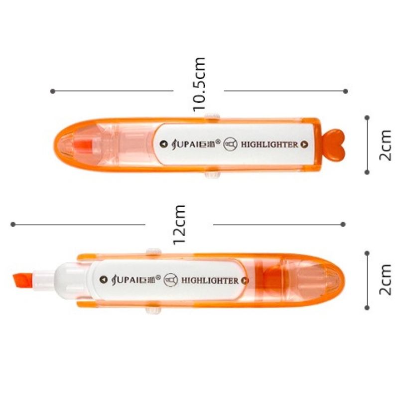 Swivel Cap Highlighters Pastel Marker Pen Note Creative Markers School, Home, and Office Use, Teacher Supplies